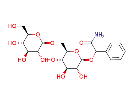 (2R)-2-{[6-O-(beta-D-glucopyranosyl)-beta-D-glucopyranosyl]oxy}-2-phenylethanamide