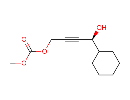 Carbonic acid (S)-4-cyclohexyl-4-hydroxy-but-2-ynyl ester methyl ester