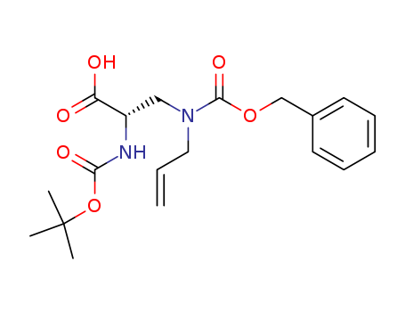 L-Alanine, N-[(1,1-dimethylethoxy)carbonyl]-3-[[(phenylmethoxy)carbonyl]-2-propen ylamino]-