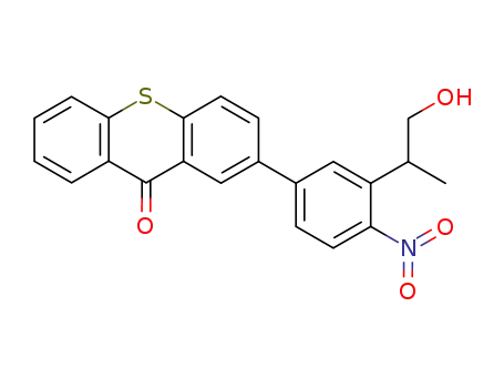 2-[3-(2-hydroxy-1-methylethyl)-4-nitrophenyl]-9H-thioxanthene-9-one