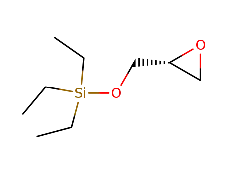 Molecular Structure of 245326-10-7 ((R)-(triethylsilyl)glycidyl ether)