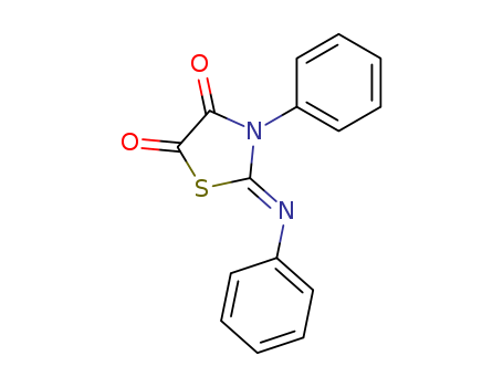 4,5-Thiazolidinedione, 3-phenyl-2-(phenylimino)-