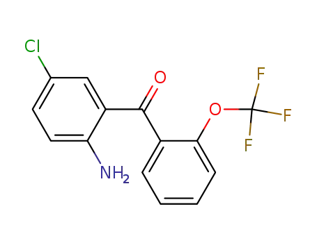 Methanone, (2-amino-5-chlorophenyl)[2-(trifluoromethoxy)phenyl]-