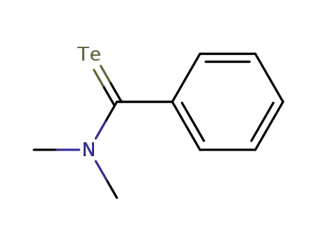 Molecular Structure of 73475-28-2 (N,N-dimethylbenzenecarbotelluroamide)