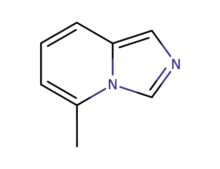 Molecular Structure of 6558-64-1 (5-METHYL-IMIDAZO[1,5-A]PYRIDINE)