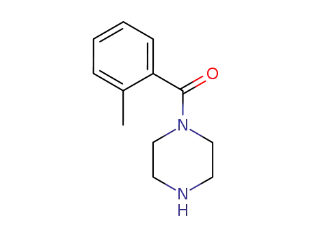 Molecular Structure of 775579-10-7 (1-(2-METHYLBENZOYL)PIPERAZINE)