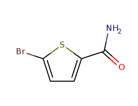 Molecular Structure of 76371-66-9 (3-BROMOTHIOPHENE-2-CARBOXAMIDE)