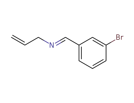 Molecular Structure of 246509-64-8 (Allyl-[1-(3-bromo-phenyl)-meth-(E)-ylidene]-amine)