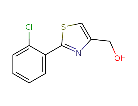 Molecular Structure of 639517-86-5 ([2-(2-CHLORO-PHENYL)-THIAZOL-4-YL]-METHANOL)