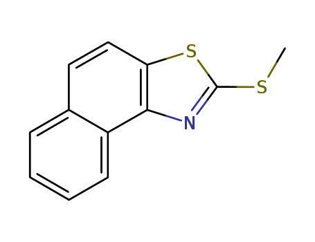 2-(Methylthio)-beta-naphthothiazole