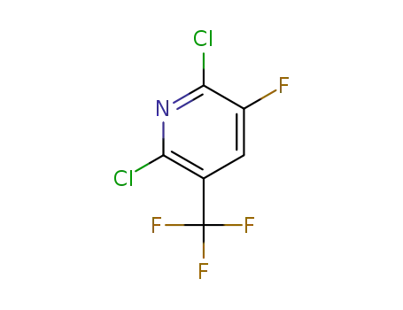 2,6-dichloro-3-fluoro-5-(trifluoromethyl)pyridine