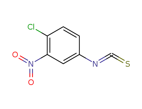 Molecular Structure of 127142-66-9 (4-CHLORO-3-NITROPHENYL ISOTHIOCYANATE)