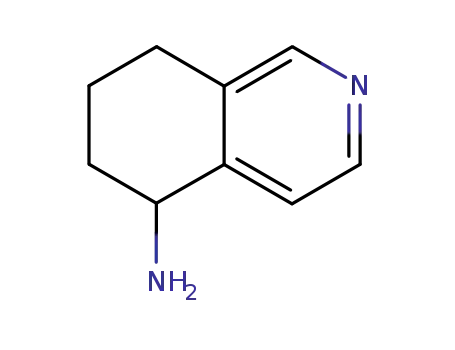 Molecular Structure of 502612-43-3 (5-Isoquinolinamine,5,6,7,8-tetrahydro-(9CI))
