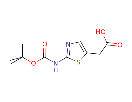 5-Thiazoleacetic acid,2-[[(1,1-dimethylethoxy)carbonyl]amino]-