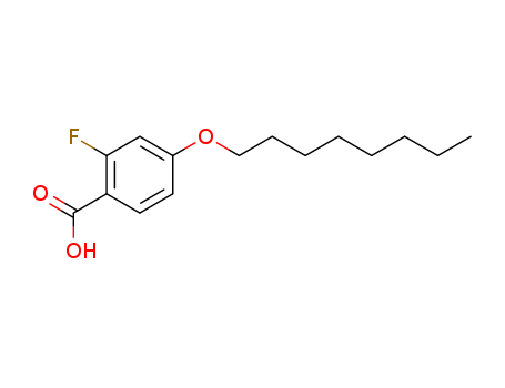 Benzoicacid, 2-fluoro-4-(octyloxy)-