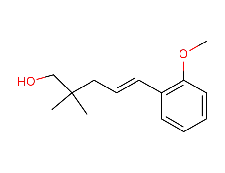 5-(2-methoxyphenyl)-2,2-dimethylpent-4-en-1-ol