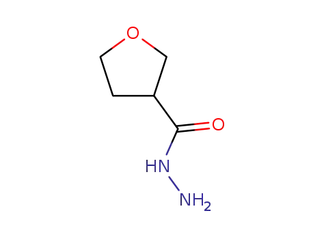 Molecular Structure of 59293-32-2 (Tetrahydro-3-furancarboxylic acid hydrazide)