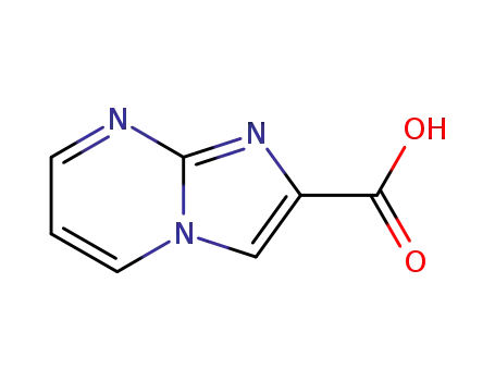 Molecular Structure of 64951-10-6 (IMIDAZO[1,2-A]PYRIMIDINE-2-CARBOXYLIC ACID)