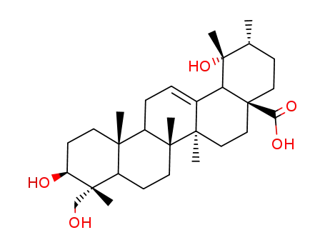 Molecular Structure of 20137-37-5 (Rutundic acid)