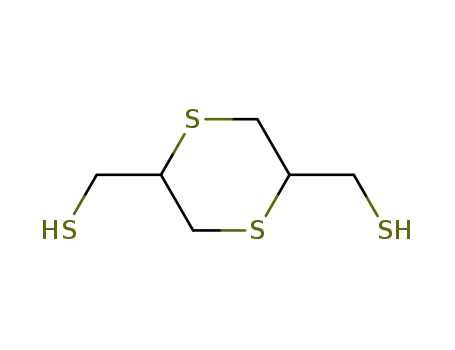 Molecular Structure of 136122-15-1 (1,4-Dithiane-2,5-Di(Methanethiol))