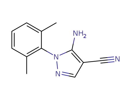 1H-Pyrazole-4-carbonitrile,5-amino-1-(2,6-dimethylphenyl)-(9CI)
