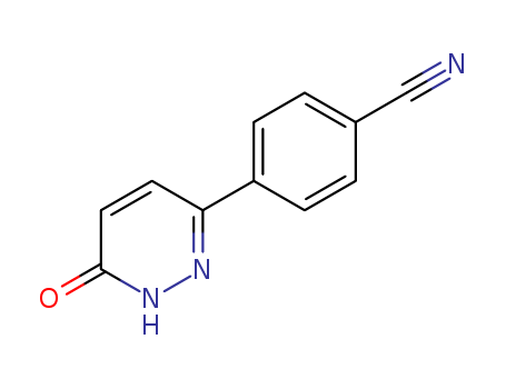 4-(6-oxo-1,6-dihydropyridazin-3-yl)benzonitrile