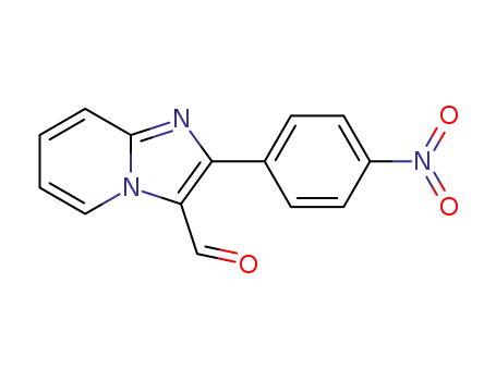 Molecular Structure of 817172-44-4 (2-(4-NITRO-PHENYL)-IMIDAZO[1,2-A]PYRIDINE-3-CARBALDEHYDE)
