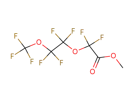 Molecular Structure of 39187-41-2 (METHYL PERFLUORO-3,6-DIOXAHEPTANOATE)