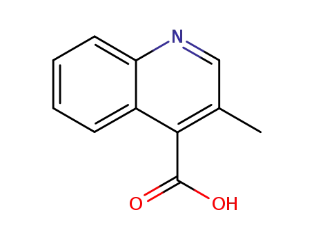 Molecular Structure of 1873-51-4 (3-METHYLQUINOLINE-4-CARBOXYLIC ACID)