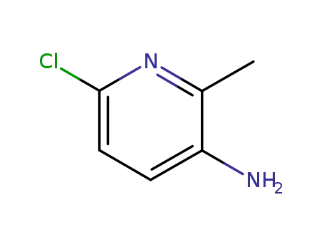 Molecular Structure of 164666-68-6 (3-Amino-6-chloro-2-picoline)