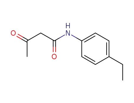 Molecular Structure of 32357-75-8 (N-(4-ethylphenyl)-3-oxobutanamide)