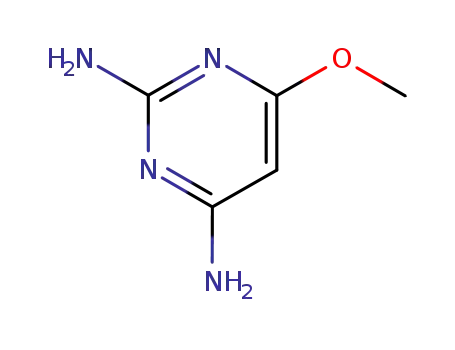 Molecular Structure of 3270-97-1 (2,6-DIAMINO-4-METHOXY PYRIMIDINE)