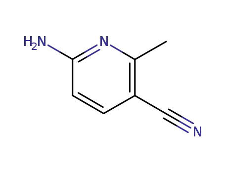 Molecular Structure of 183428-90-2 (6-AMINO-2-METHYLNICOTINONITRILE)