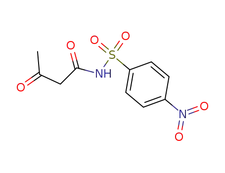 N-(4-nitrobenzenesulfonyl)-3-oxobutanamide