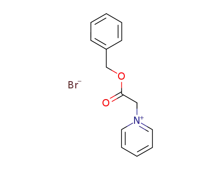 Molecular Structure of 136383-19-2 (N-(Benzyloxycarbonylmethyl)pyridinium bromide)