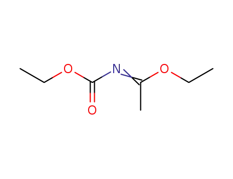 Molecular Structure of 31084-70-5 (Ethanimidic acid, N-(ethoxycarbonyl)-, ethyl ester)