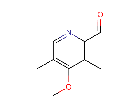 Molecular Structure of 110464-72-7 (4-methoxy-3,5-dimethylpicolinaldehyde)