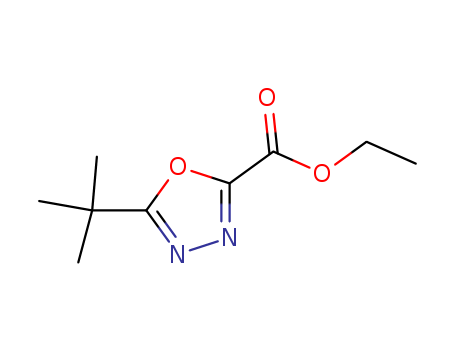 ethyl 5-tert-butyl-1,3,4-oxadiazole-2-carboxylate(181803-33-8)