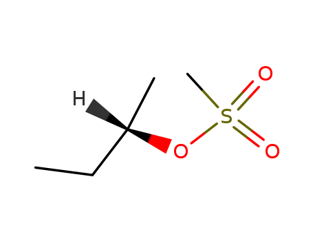 50599-13-8,Methanesulfonic acid,(1S)-1-methylpropyl ester,Methansulfonsaeure-(S)-sec-butylester;(S)-1-methylpropyl methanesulfonate;(S)-sec-butyl mesylate;(S)-2-methanesulfonyloxy-butane;(S)-2-butyl methanesulfonate;methanesulfonic acid (S)-sec-butyl ester;[(2S)-butan-2-yl] methanesulfonate;