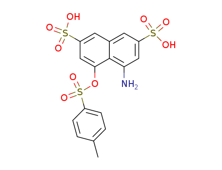 2,7-Naphthalenedisulfonicacid, 4-amino-5-[[(4-methylphenyl)sulfonyl]oxy]-
