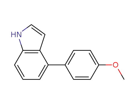 1H-Indole, 4-(4-methoxyphenyl)-
