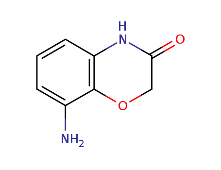 Molecular Structure of 321126-82-3 (8-Amino-2H-1,4-benzoxazin-3(4H)-one)