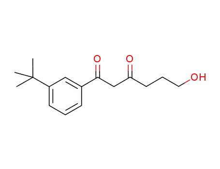 1,3-dioxo-6-hydroxy-1-(3'-tert-butyl-phenyl)-hexane