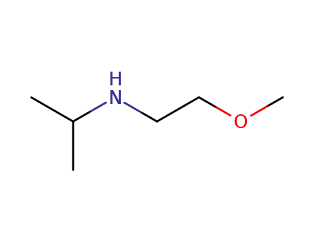 Molecular Structure of 104678-18-4 (N-(2-METHOXYETHYL)ISOPROPYLAMINE)