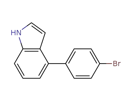 4-(4-bromo-phenyl)-1H-indole