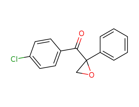 Molecular Structure of 111299-29-7 (Methanone, (4-chlorophenyl)(2-phenyloxiranyl)-)
