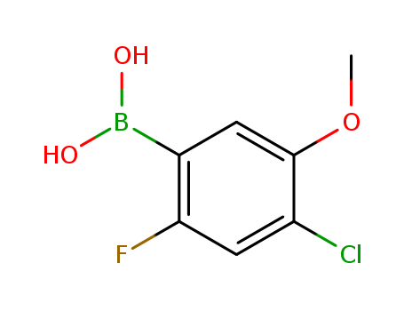 4-Chloro-2-fluoro-5-methoxyphenylboronic acid 153122-60-2