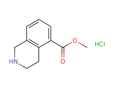 1,2,3,4-TETRAHYDRO-ISOQUINOLINE-5-CARBOXYLIC ACID METHYL ESTER HCL