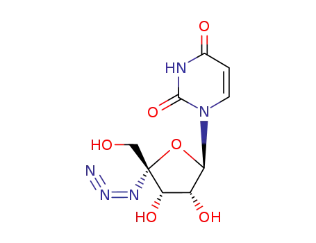 Molecular Structure of 139442-01-6 (4'-C-azidouridine)