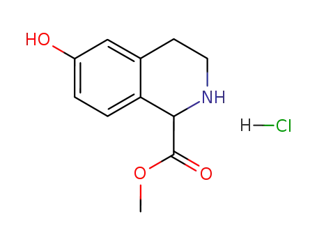 Methyl 6-hydroxy-1,2,3,4-tetrahydroisoquinoline-1-carboxylate Hydrochloride